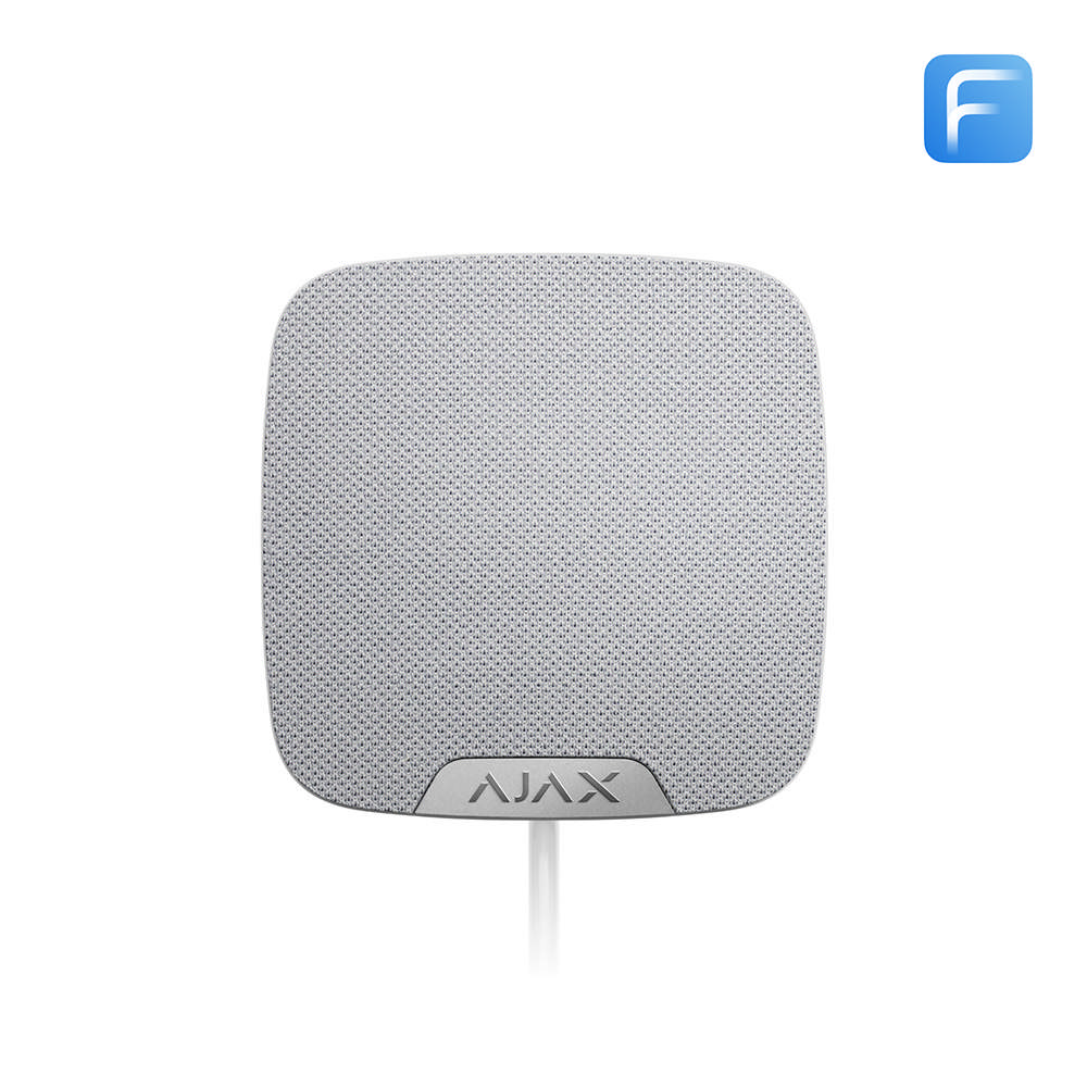 Ajax HomeSiren - Fibra - white