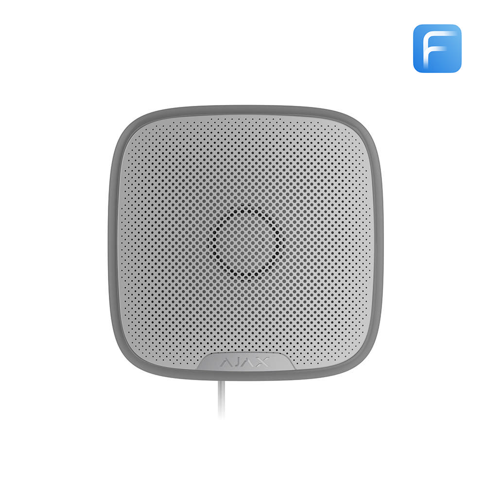 Ajax StreetSiren - Fibra - white
