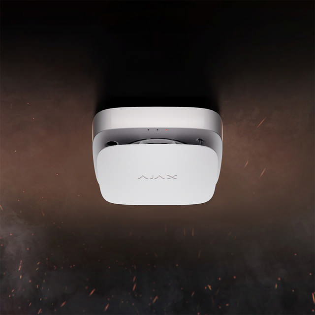 Ajax FireProtect 2 RB (Heat/Smoke) - AL - white