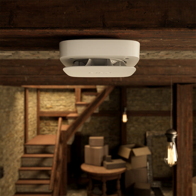 Ajax FireProtect 2 AC (Heat/Smoke) - BL - white