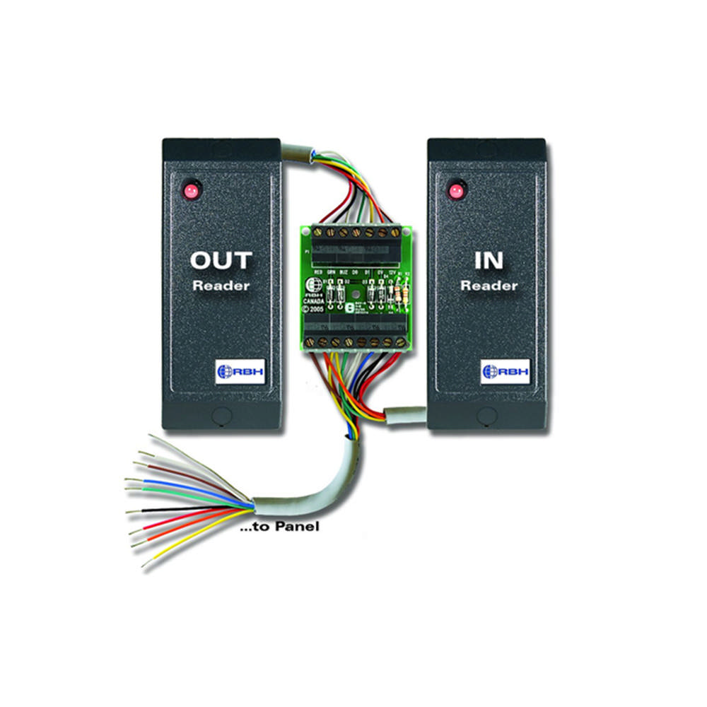 Ind/Ud-læser modul - Exit reader