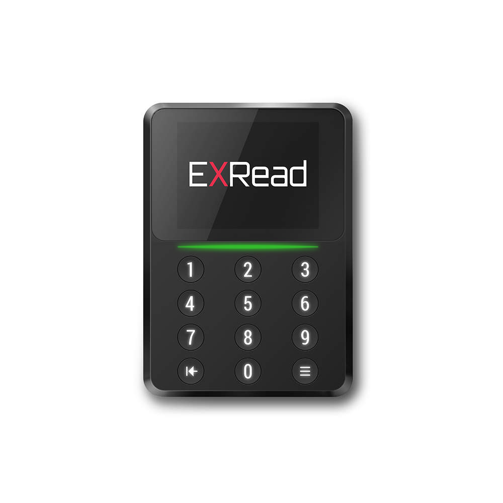 EXRead G2 Display Læser - Med tastatur -OSDP V2