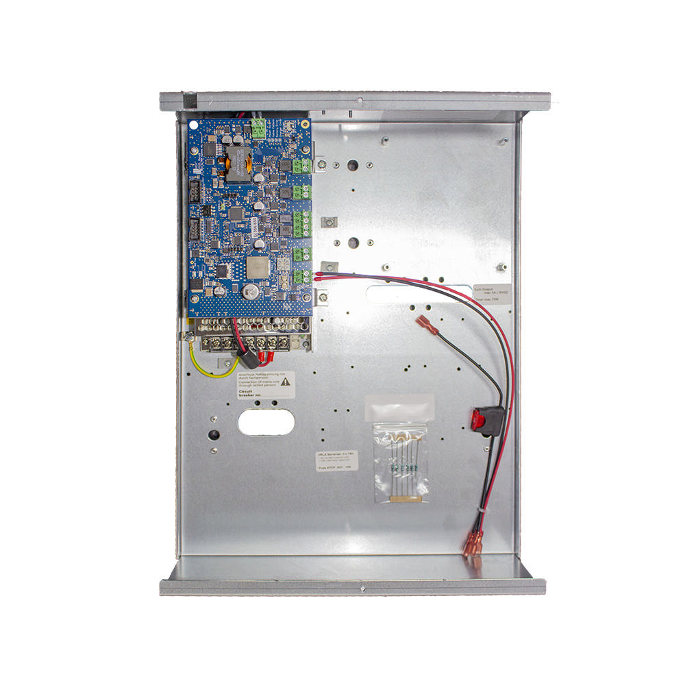 NOX PSU - 5A strømforsyning i minikabinet (2x 7ah)