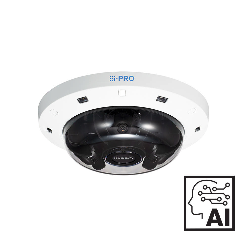 i-PRO - 3x4MP Outdoor Multi-Sensor Network Camera